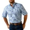 Ariat Men's Jonas Classic Fit Short Sleeve Button-Down Shirt
