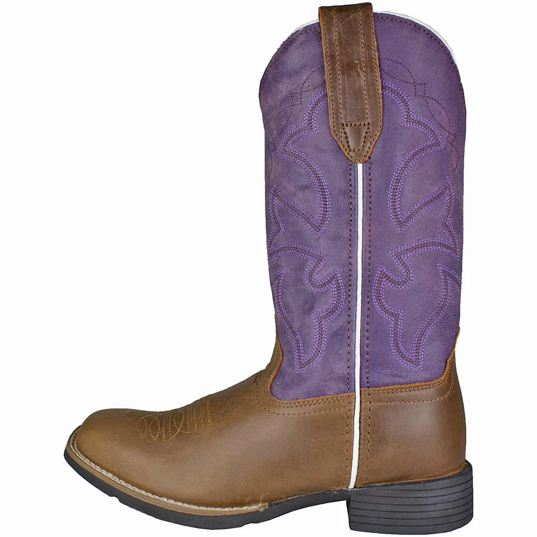 Roper Women's Purple Shaft Cowgirl Boots - Image 3