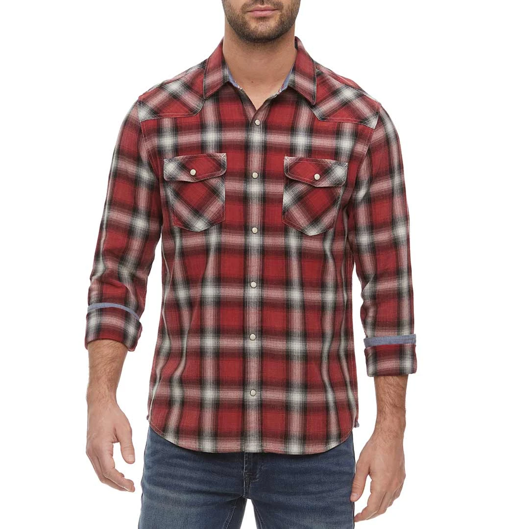 Flag & Anthem Men's Moores Vintage Washed Snap Shirt