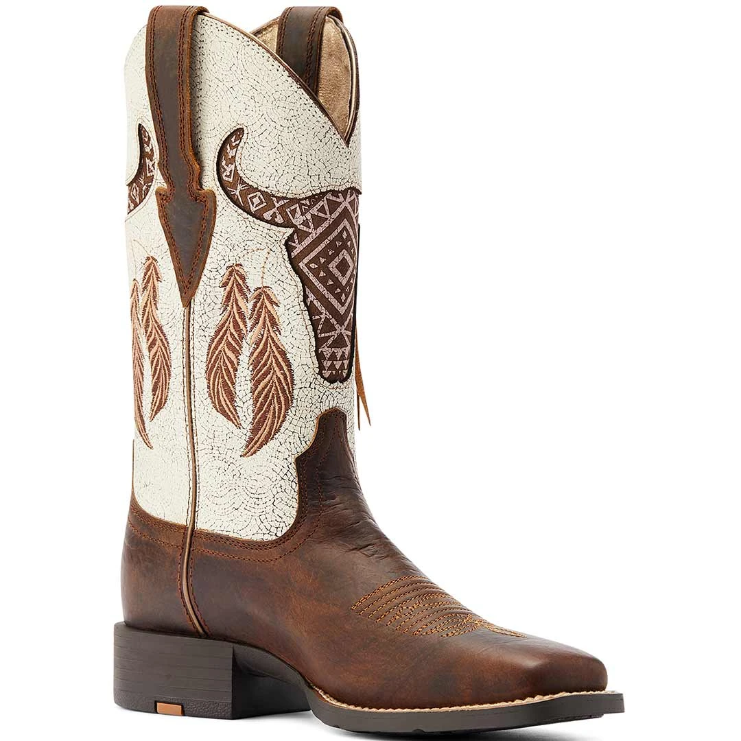 Ariat Women's Round Up Southwest StretchFit Cowgirl Boots - Image 2