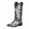 Corral Women's Glow In The Dark Square Toe Cowgirl Boots