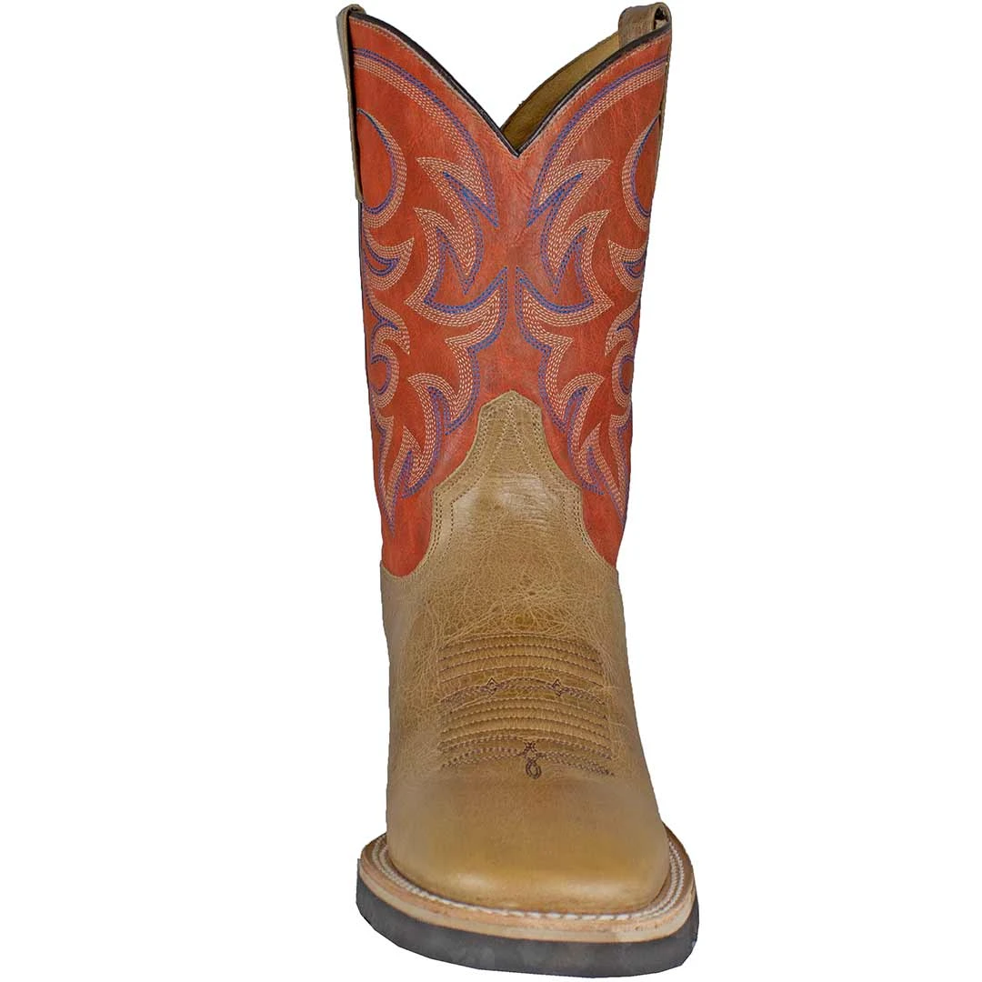 Roper Men's Rust Shaft Cowboy Boots - Image 4