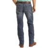 Rock & Roll Denim Men's Hooey Revolver Slim Fit Straight Leg Jeans