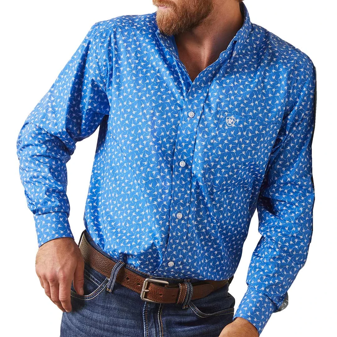Ariat Men's Leeland Fitted Button-Down Shirt