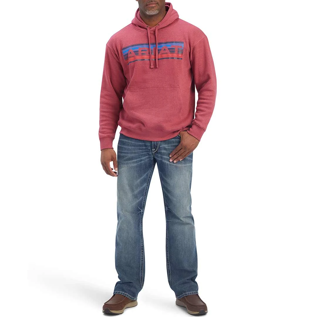 Ariat Men's Serape Logo Hoodie - Image 4