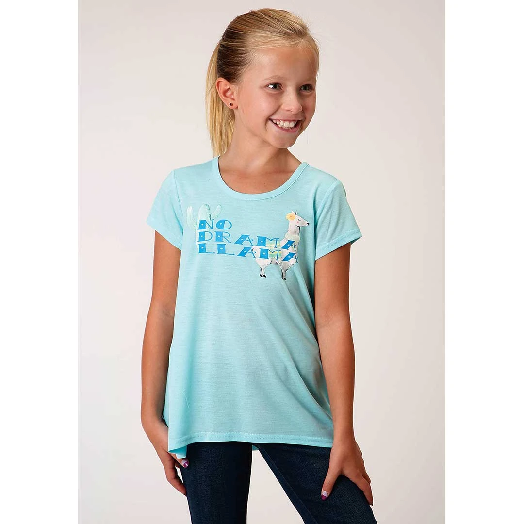 Roper Girls' "No Drama Llama" Graphic T-shirt