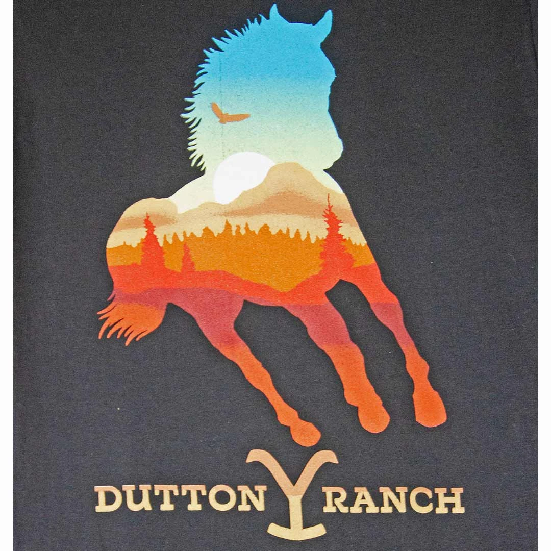 Changes Canada Women's Yellowstone Horse Graphic T-Shirt - Image 2