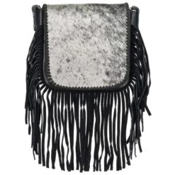 Montana West 100% Real Leather Hair-On Crossbody