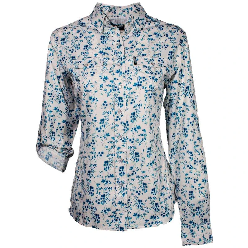 Hooey Brands Women's Floral Print Sol Snap Shirt