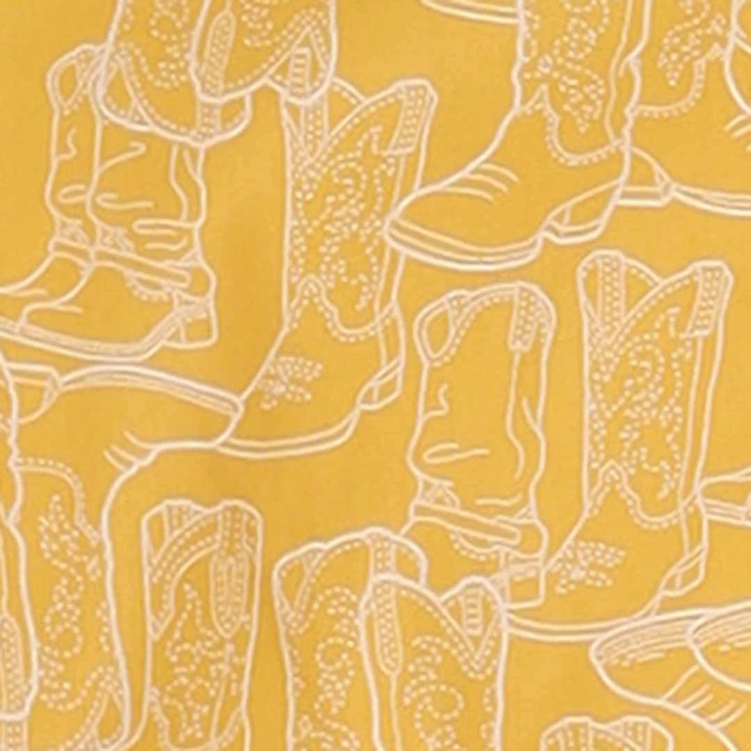 Wrangler Girls' Boot Print Peasant Dress - Image 2