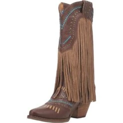 Dingo Women's Gypsy Leather Cowgirl Boots