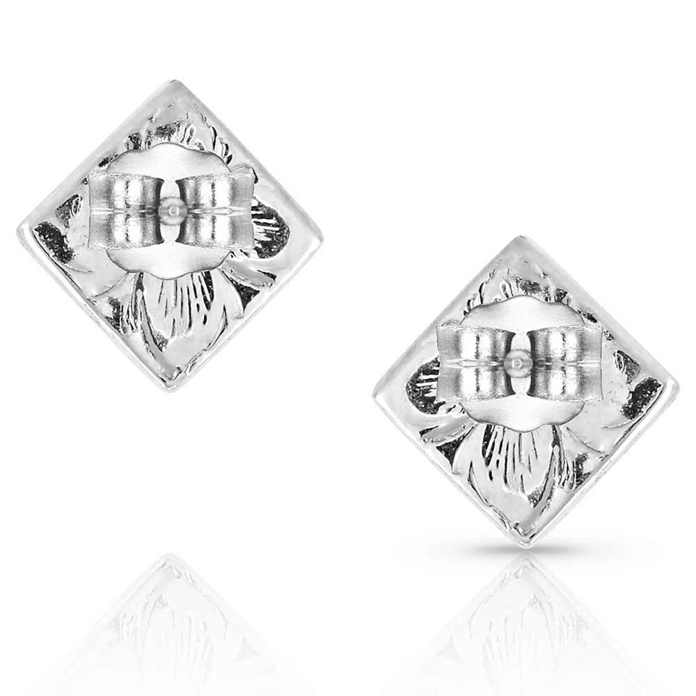 Montana Silversmiths Women's American Legends Studded Earrings - Image 2