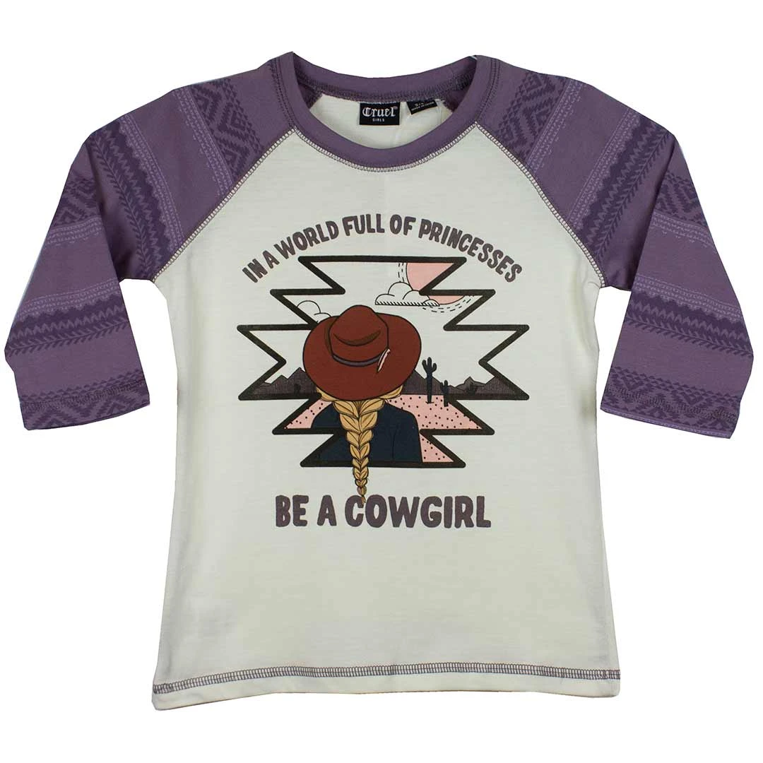 Cruel Denim Girls' Be A Cowgirl Graphic T-Shirt