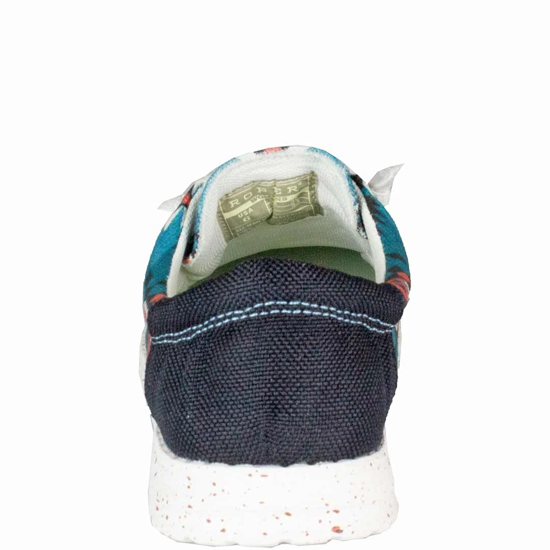 Roper Women's Aztec Canvas Slip-On Shoes - Image 5