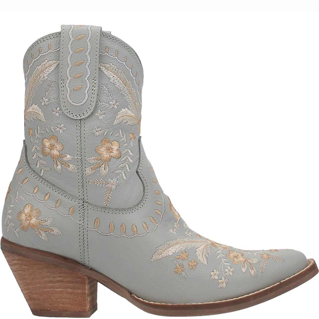Dingo Women's Primrose Leather Cowgirl Booties - Image 4