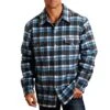 Stetson Men's Wool Plaid Shirt Jacket