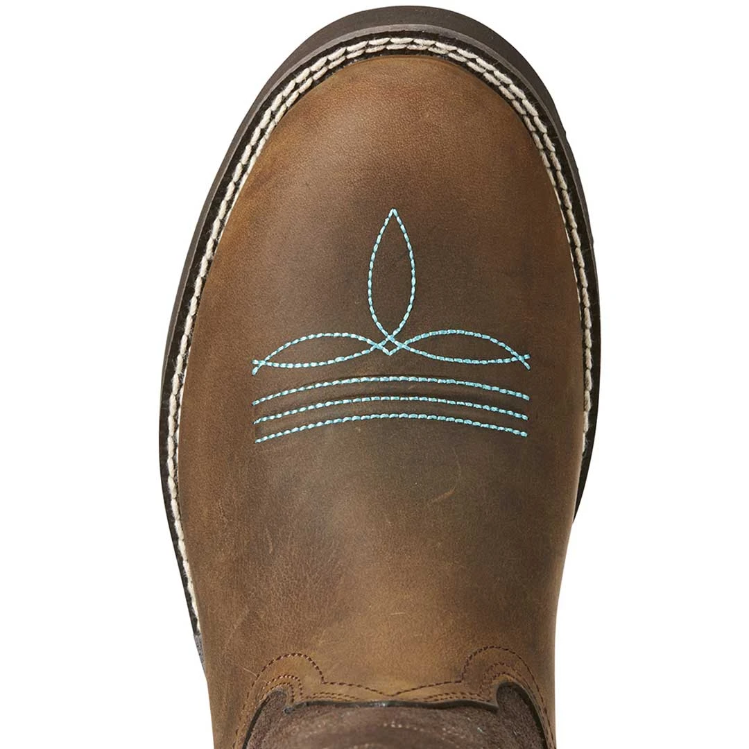 Ariat Women's Delilah Round Toe Cowgirl Boots - Image 4