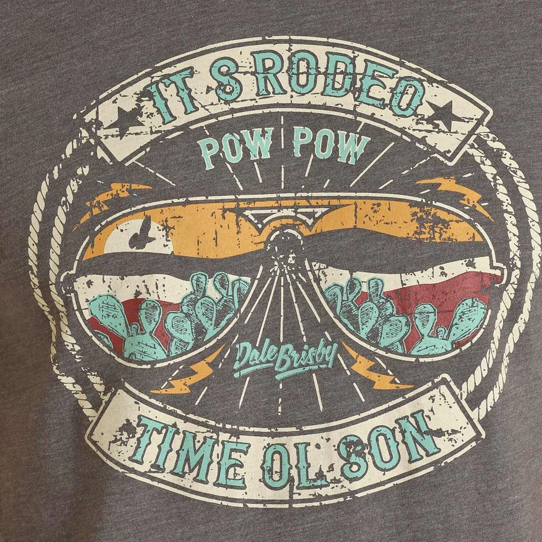 Dale Brisby Men's Rodeo Time Graphic T-shirt - Image 2