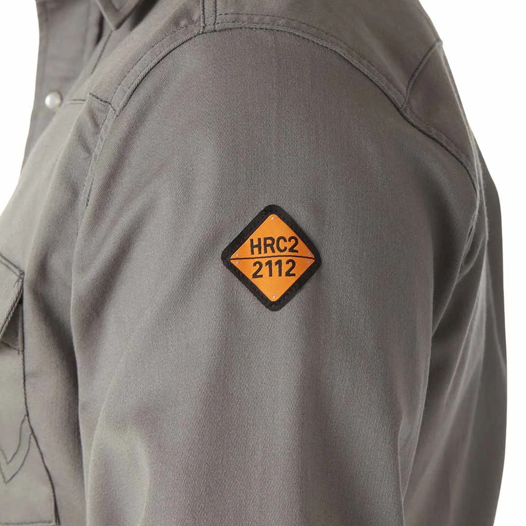 Wrangler Men's FR Flame Resistant Snap Work Shirt - Image 4