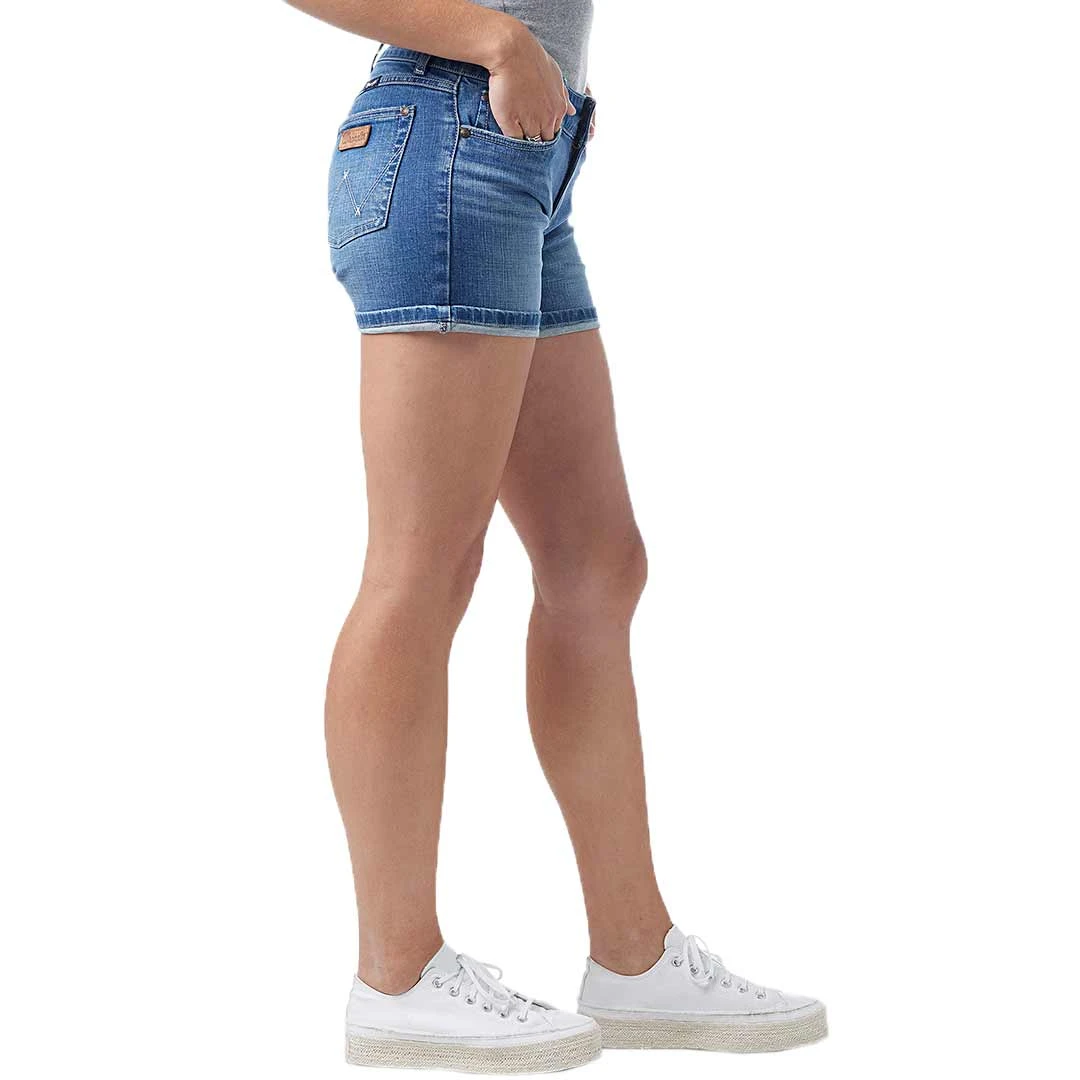 Wrangler Women's Retro Mid Rise Jean Shorts - Image 2