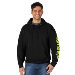 Wrangler Men's Kabel Logo Pullover Hoodie