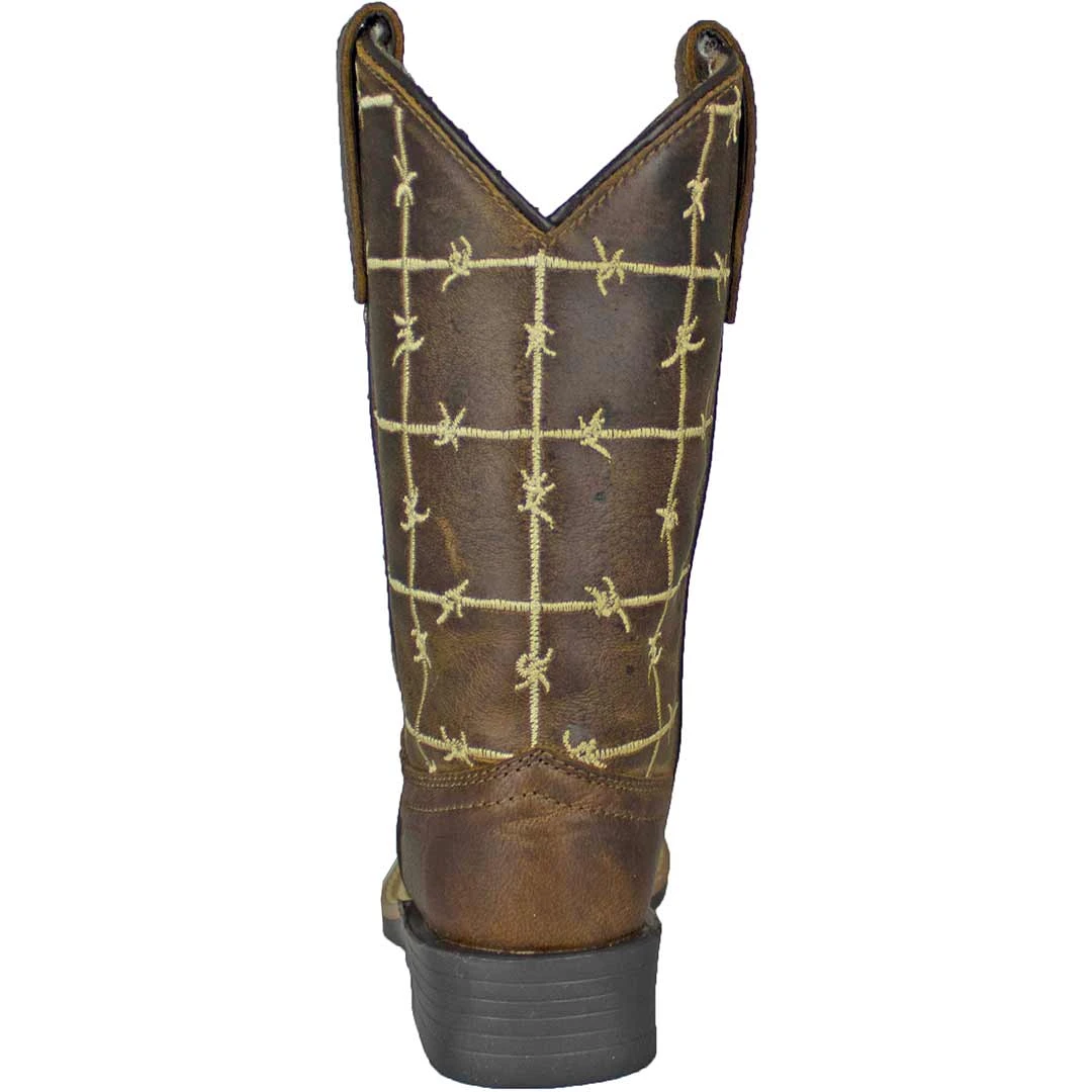 Cowboy Legend Kids' Barbed Wire Cowboy Boots - Image 5