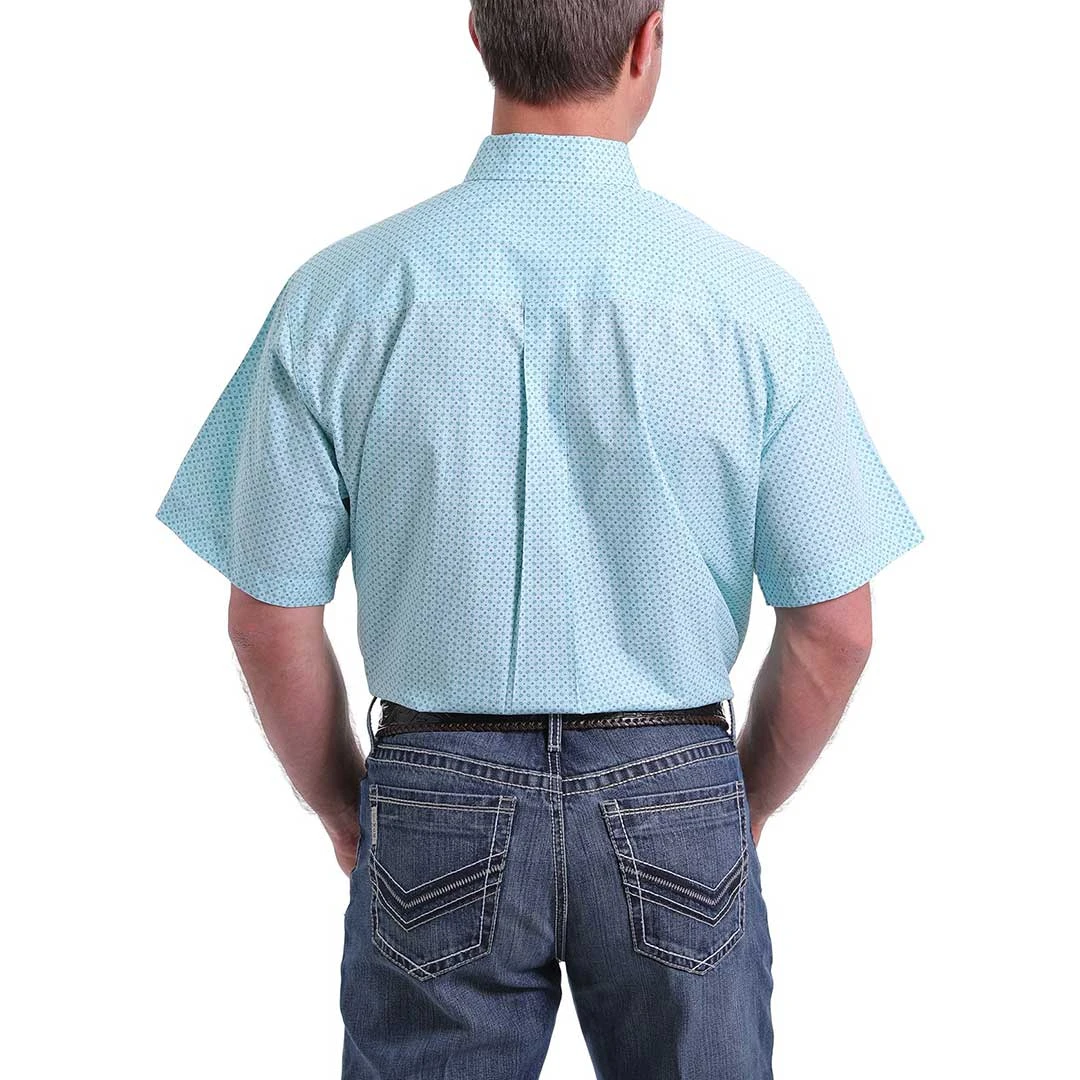 Cinch Men's Geometric Print Short Sleeve Shirt - Image 2