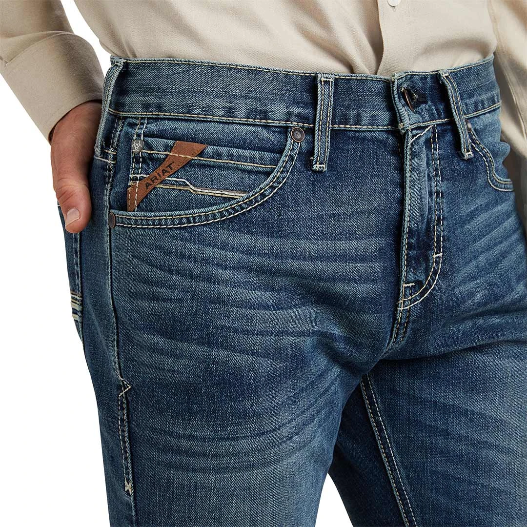 Ariat Men's M8 Modern Judson Slim Leg Jeans - Image 4