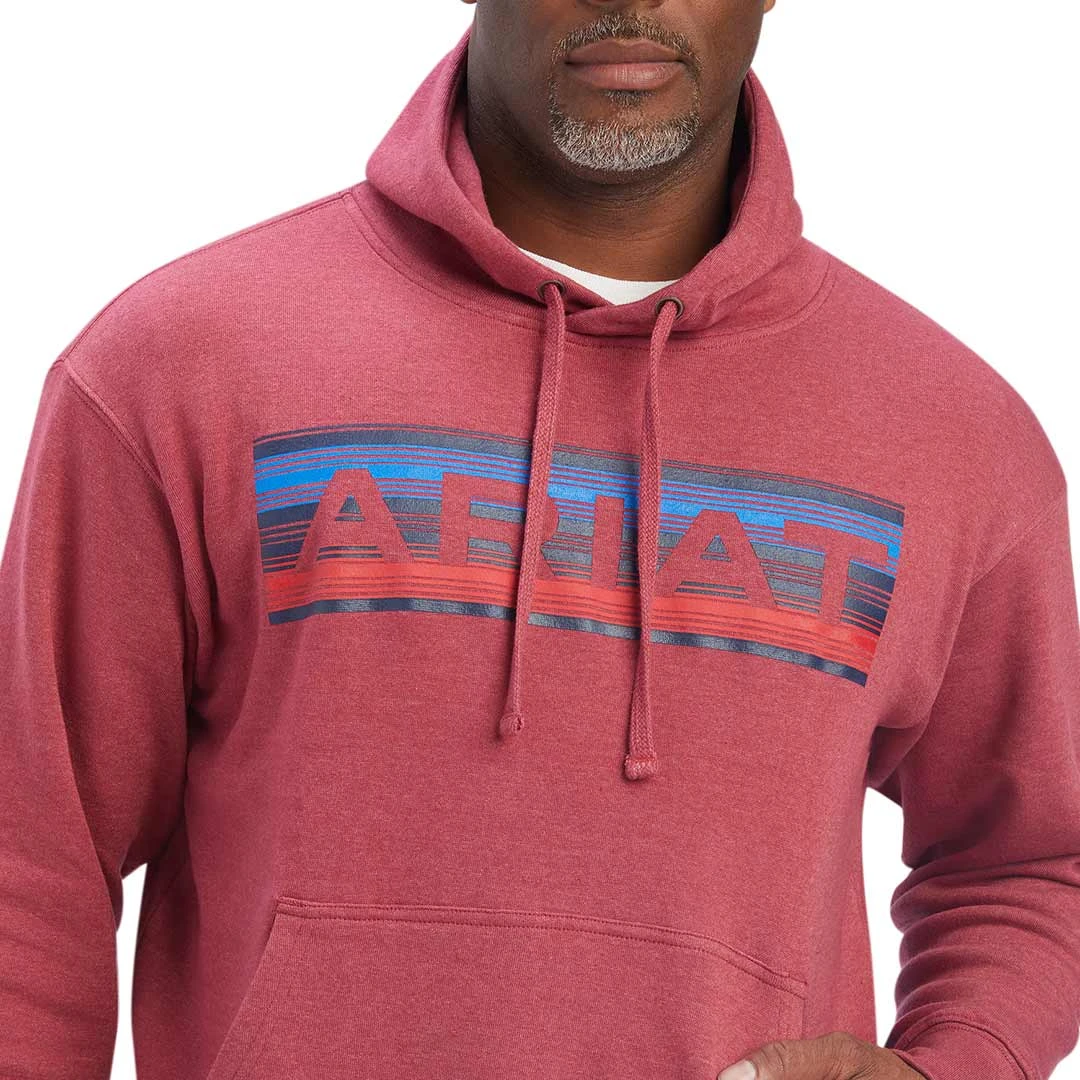 Ariat Men's Serape Logo Hoodie - Image 3
