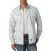 Wrangler Men's Retro Premium Floral Print Snap Shirt