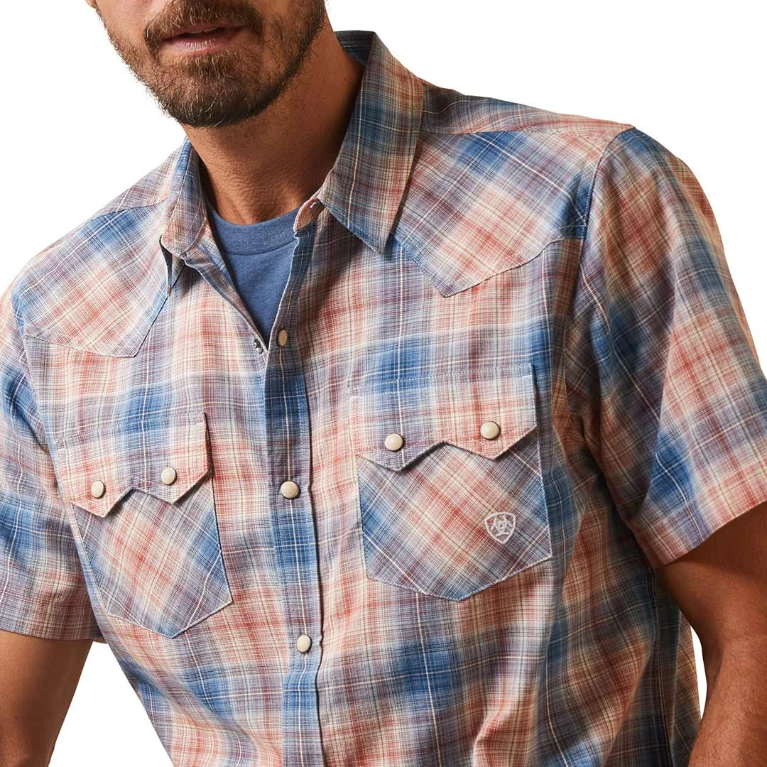 Ariat Men's Hadrian Retro Fit Snap Shirt - Image 3