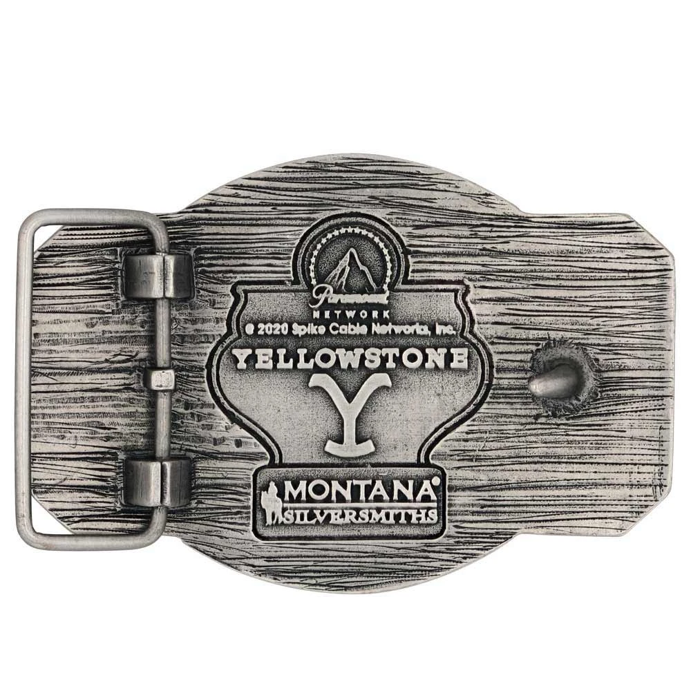 Montana Silversmiths The Dutton Ranch Attitude Buckle - Image 2
