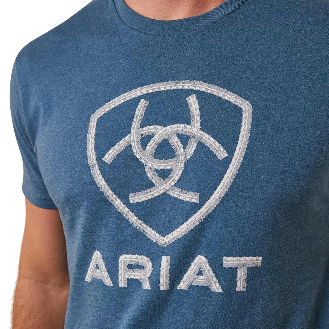 Ariat Men's Steel Bar Logo T-Shirt - Image 3