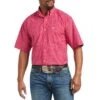 Ariat Pro Series Miles Short Sleeve Classic Fit Button-Down Shirt