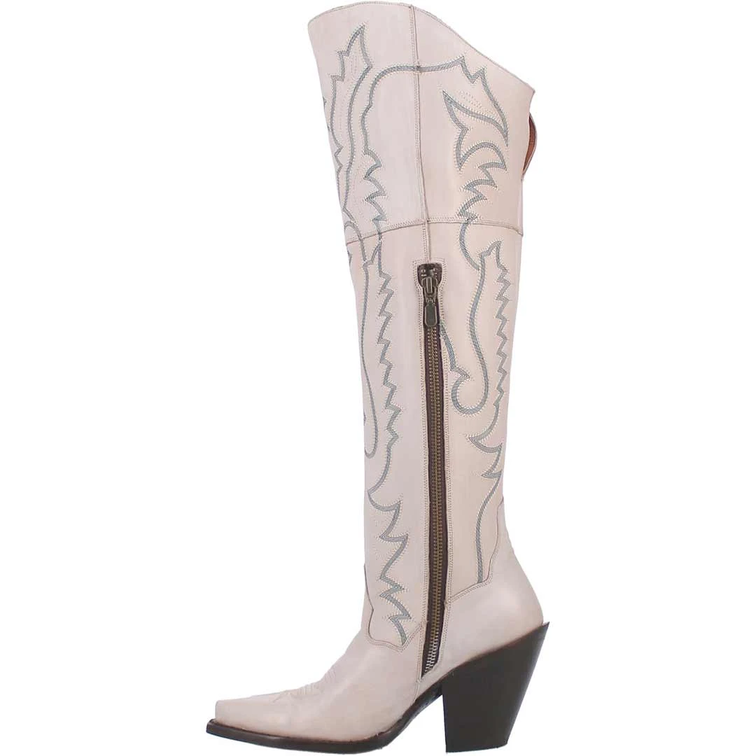 Dan Post Women's Loverly Thigh High Cowgirl Boots - Image 3