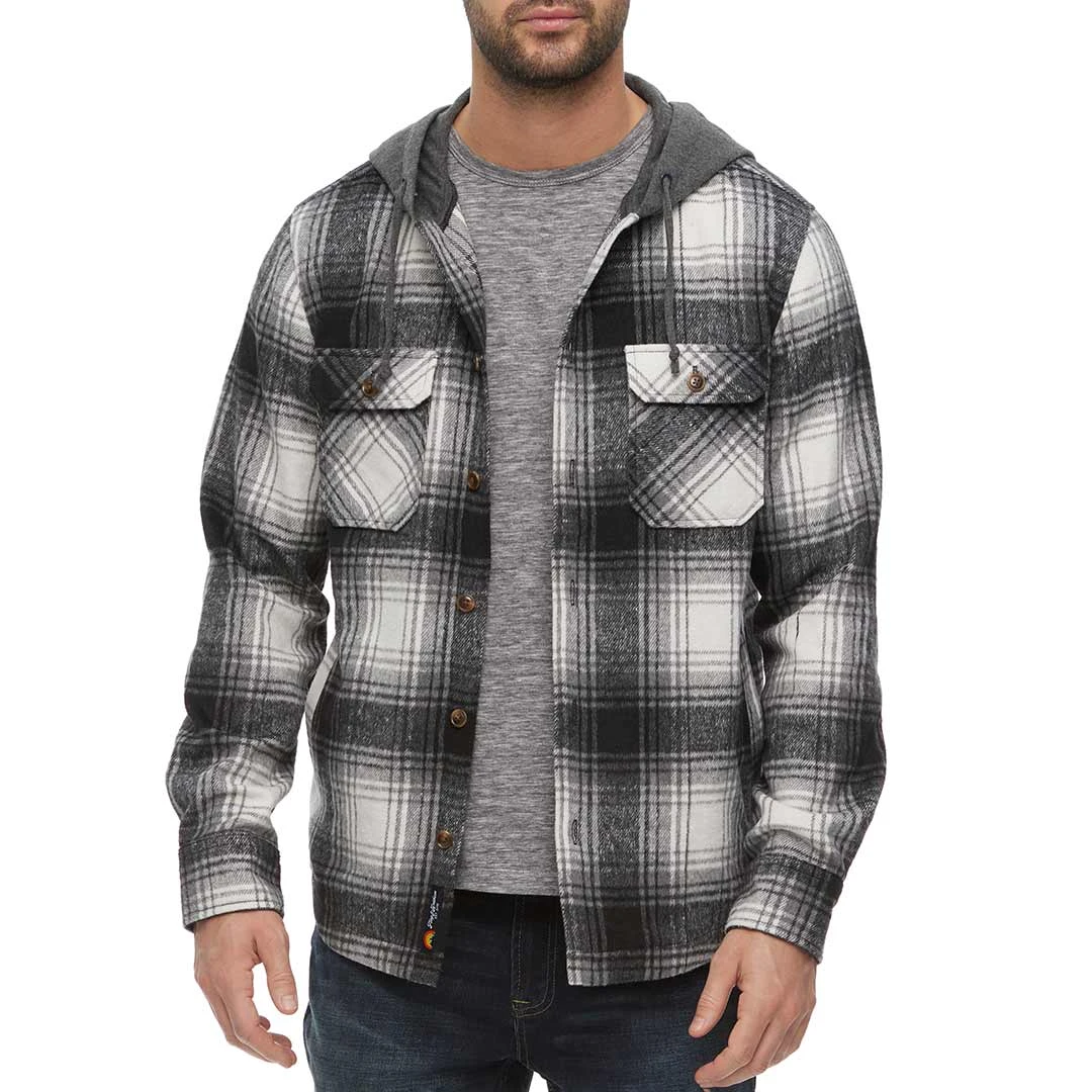 Flag & Anthem Men's Boise Hooded Shirt Jacket