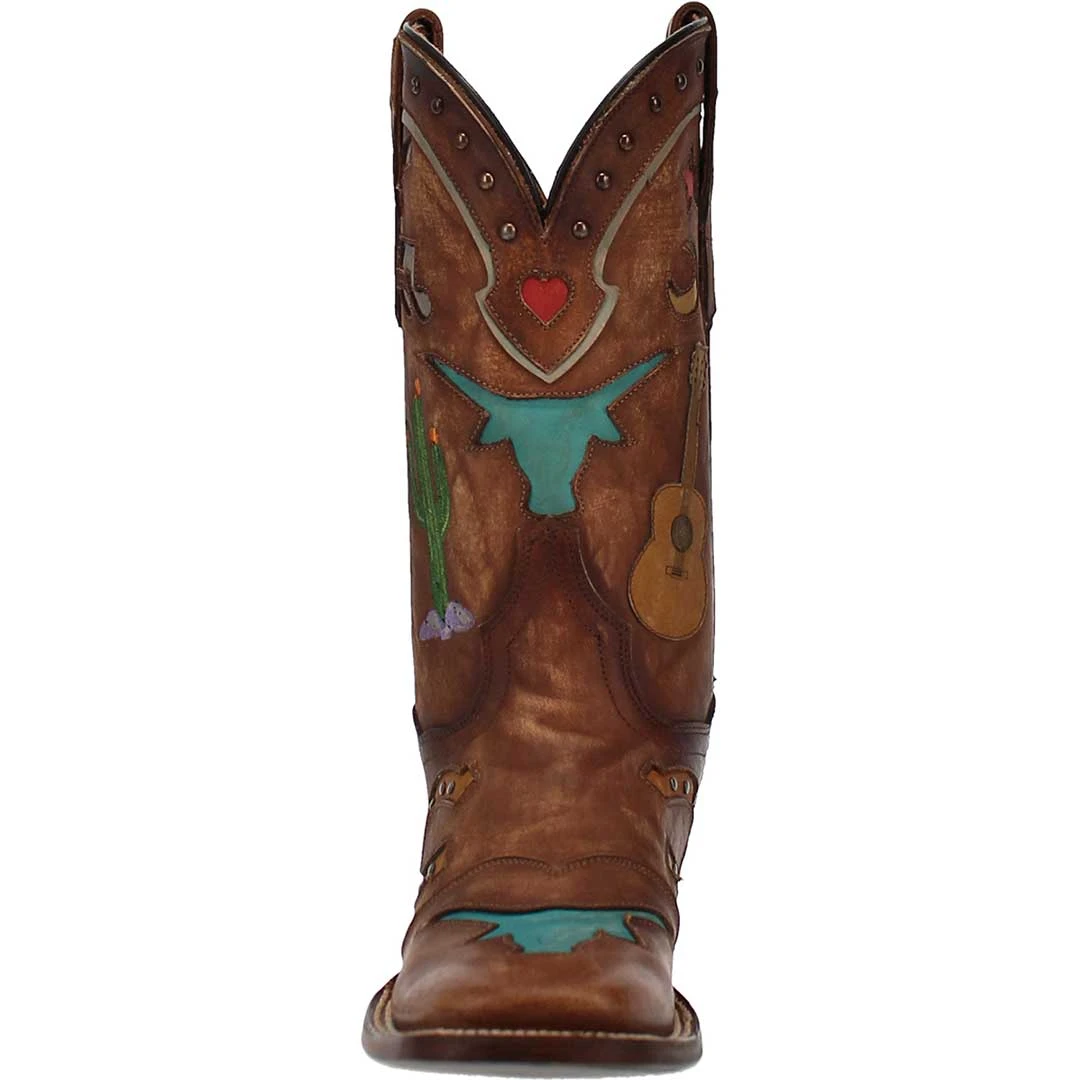 Dan Post Women's Western Dream Square Toe Cowgirl Boots - Image 5