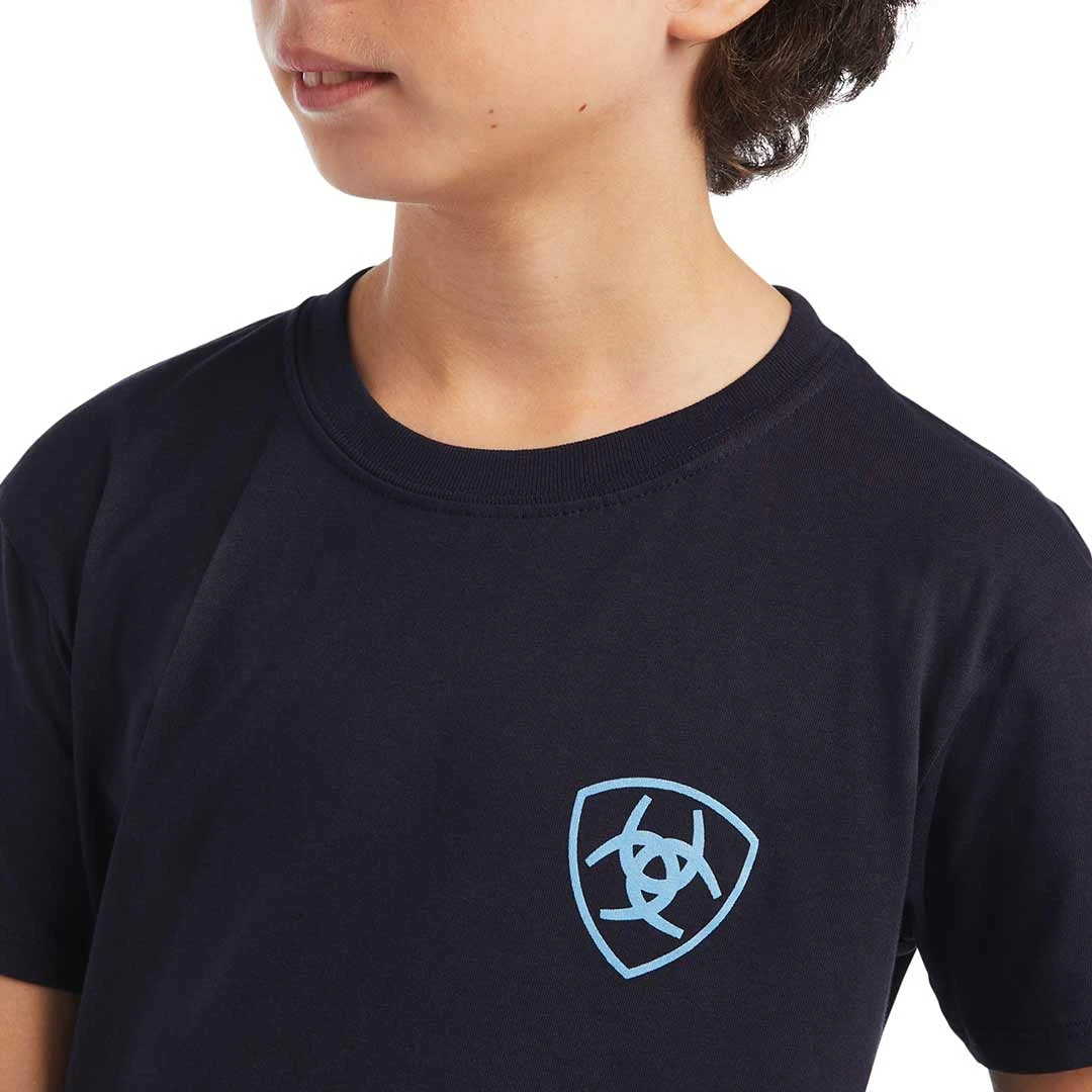 Ariat Boys' Diamond Wood Graphic T-Shirt - Image 3