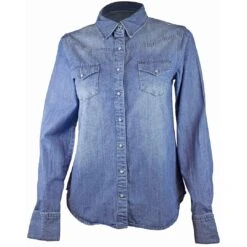 Cruel Denim Women's Denim Snap Shirt