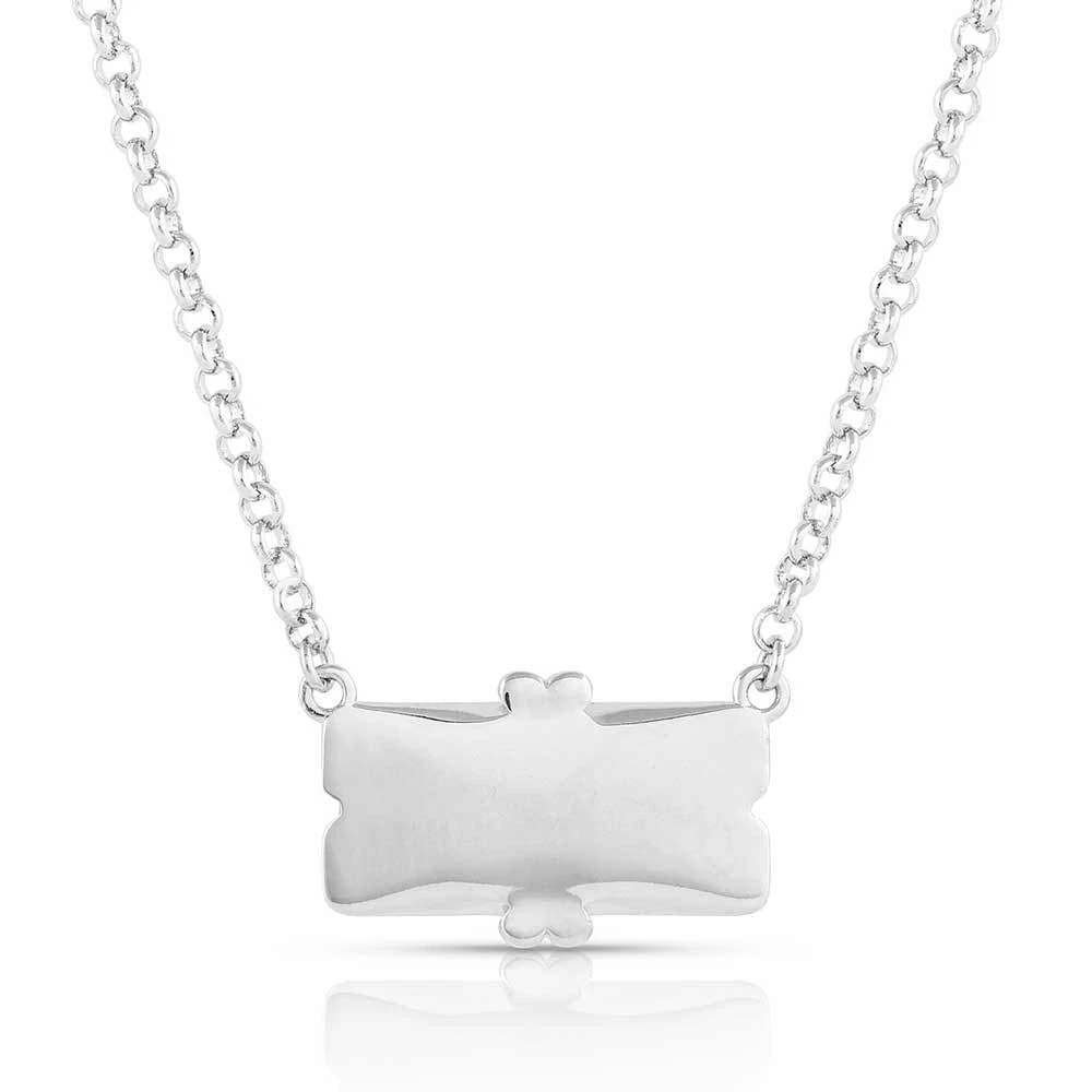 Montana Silversmiths Looking Glass Turquoise Necklace - Image 2