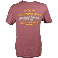 Wrangler X Yellowstone Men's Dutton Fence Graphic T-shirt