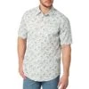 Wrangler Men's 20X Short Sleeve Paisley Print Snap Shirt