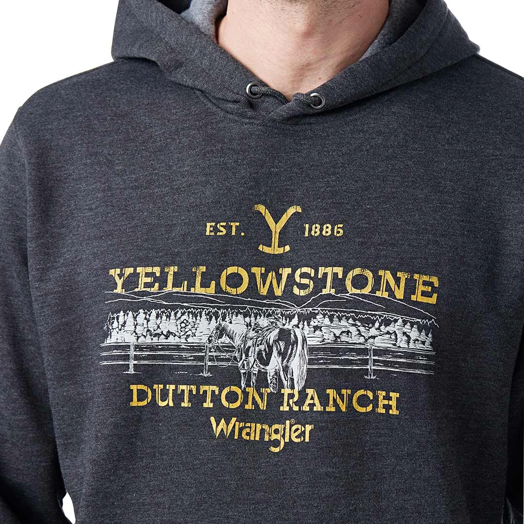 Wrangler X Yellowstone Men's Dutton Ranch Hoodie - Image 3