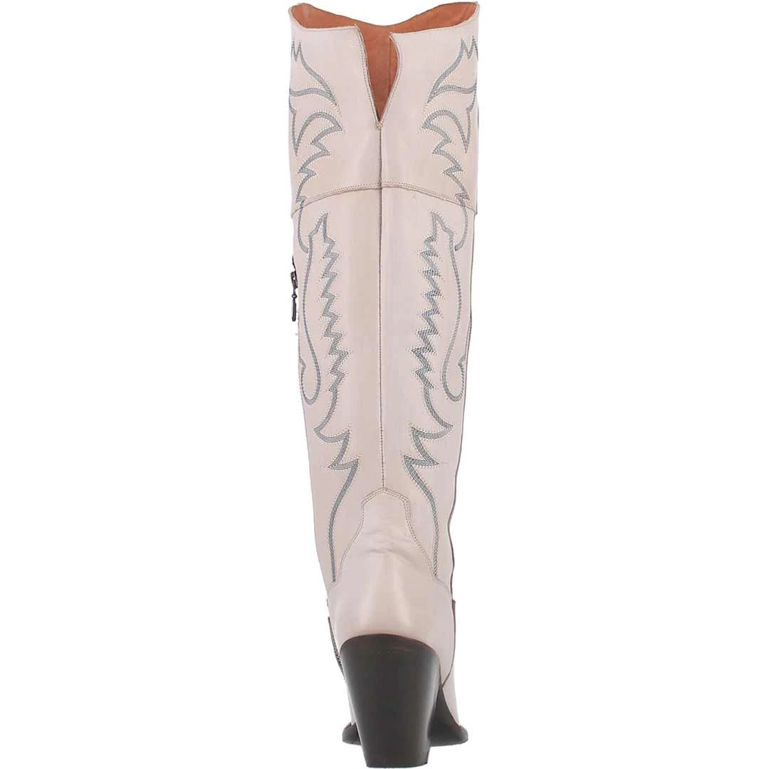 Dan Post Women's Loverly Thigh High Cowgirl Boots - Image 6