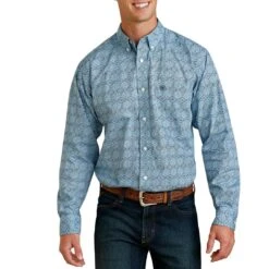 Ariat Men's Iverson Fitted Button-Down Shirt