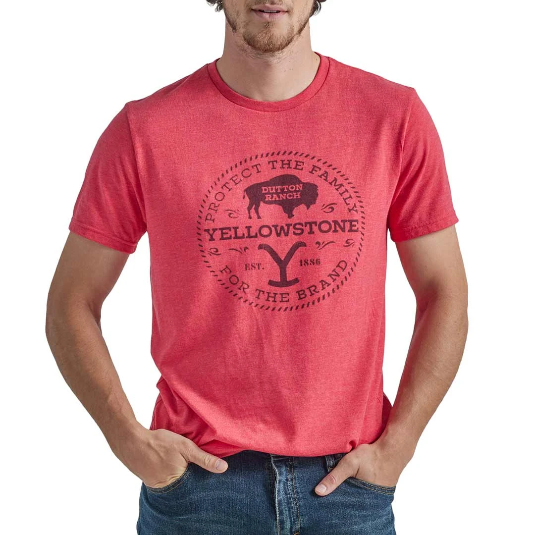 Wrangler X Yellowstone Men's Protect The Family T-Shirt