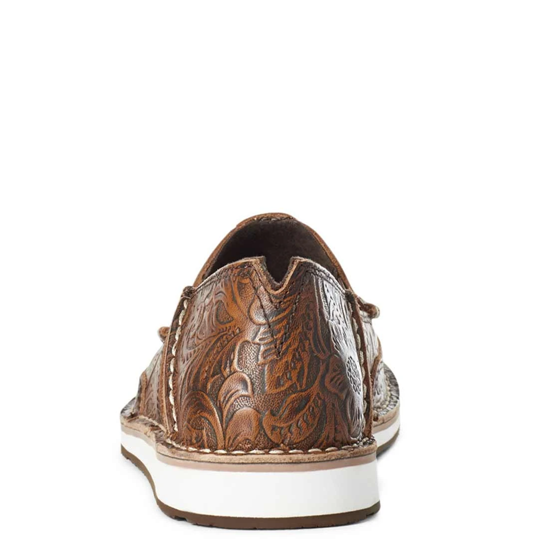 Ariat Women's Floral Tooled Cruiser Slip-On Shoes - Image 4