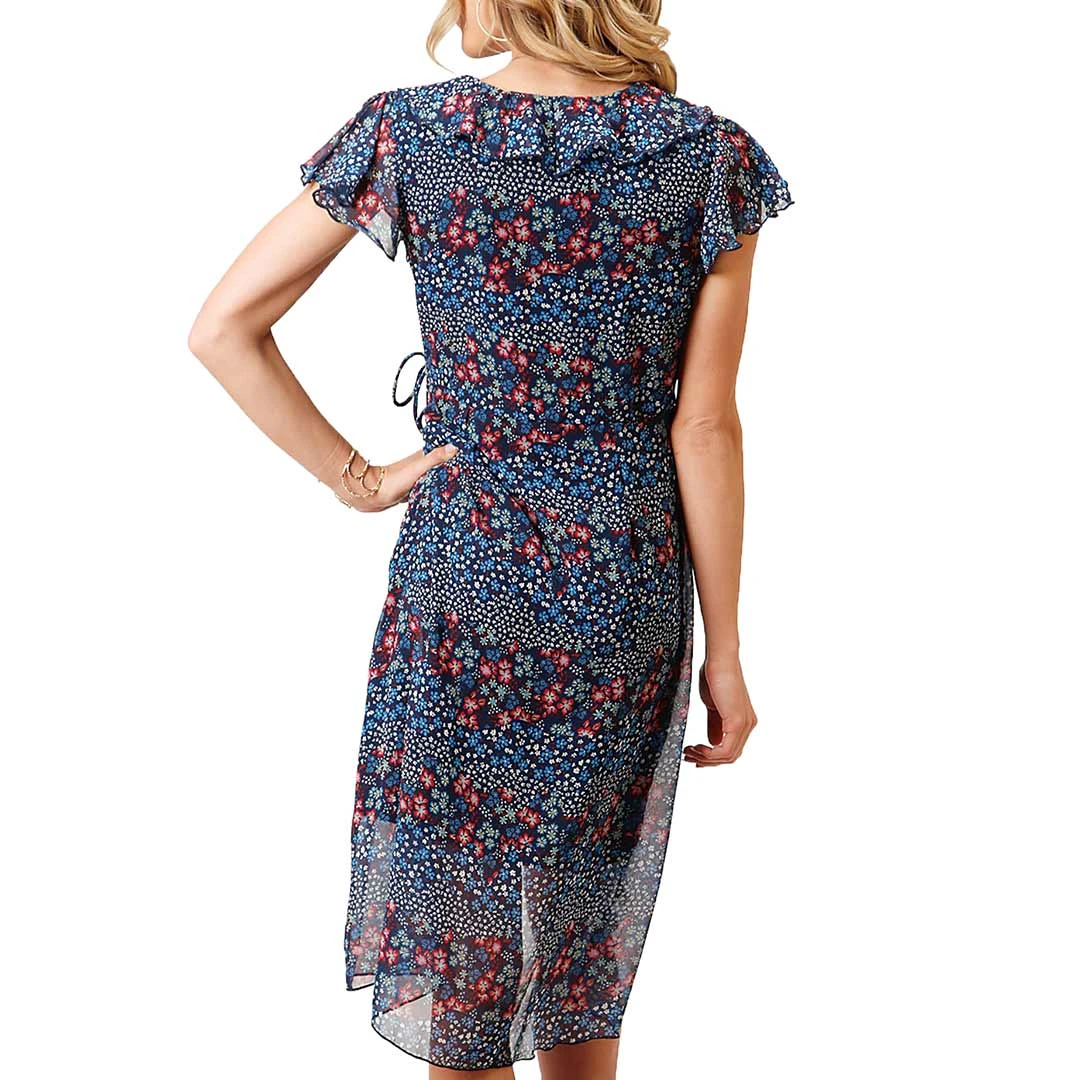Roper Women's Floral Faux Wrap Dress - Image 2