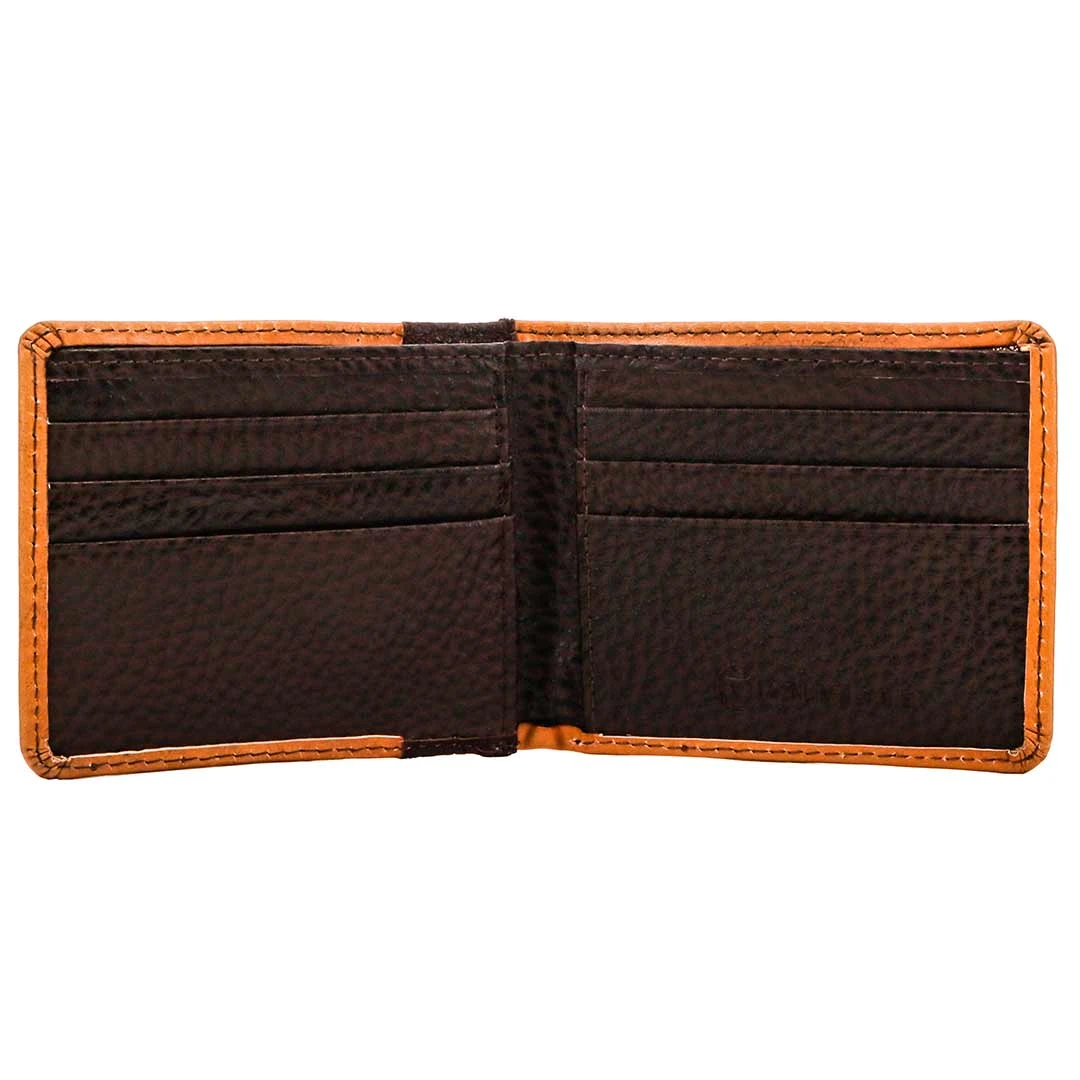 Hooey Brands Men's Top Notch Tooled Bifold Wallet - Image 3