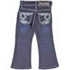 Rodeo Girl Toddler Girl's Embroidered Horseshoe Bootcut Jeans